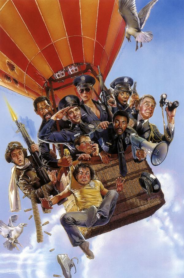 Polis akademiyası 4: Mülki patrul (1987)
